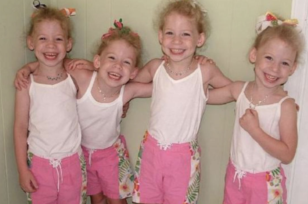 19 years later. What the famous laughing quadruplets look like today